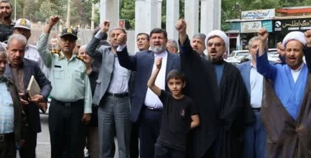 برگزاری راهپیمایی “جمعه خشم و نصر” در شهر دماوند