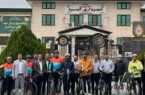 استقبال گرم مدیریت شهری آبسرد از «سفیران ایثار»/ دوچرخهسواران آتشنشان کاشانی در مسیر مشهدالرضا (ع) توقف کردند