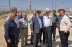 بازدید میدانی مسئولان شهری از نقاط حادثه‌خیز ورودی و خروجی میدان میوه و تره‌بار شهر آبسرد