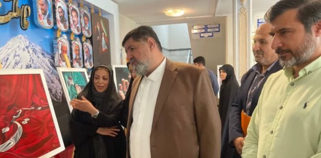 نمایشگاه «هنر عاشورایی» در دماوند گشایش یافت نمایشگاه «هنر عاشورایی» در دماوند گشایش یافت