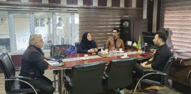 بازدید رئیس اداره تعاون، کار و رفاه اجتماعی دماوند از کارخانه تهران کارو (جبال)