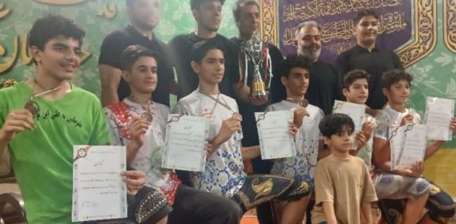 نایب‌قهرمانی ورزشکار دماوندی در مسابقات زورخانه‌ای استان تهران