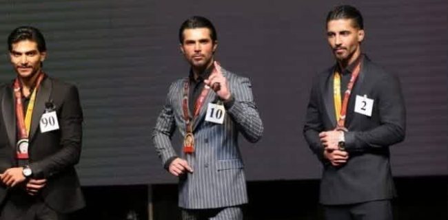 امیرعباس شریف آهی ورزشکار شهر آبعلی قهرمان مسابقات فیتنس باشگاه‌های کشور شد