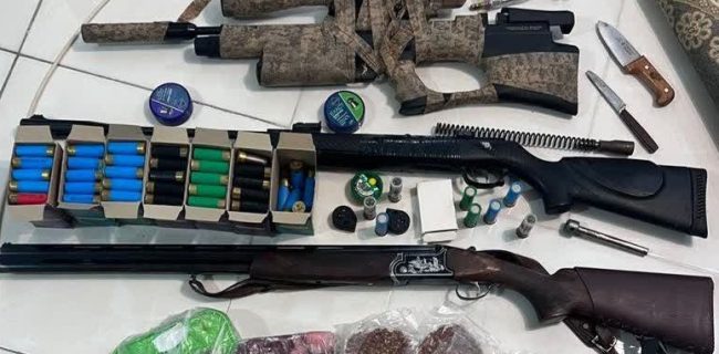 کشف ۳ قبضه سلاح و لاشه جانوران وحشی در عملیات مشترک محیط‌بانان دماوند و کلانتری مهرآباد