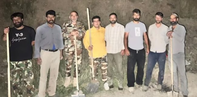 حریق مراتع هویر شهرستان دماوند پس از ۸ ساعت مهار شد