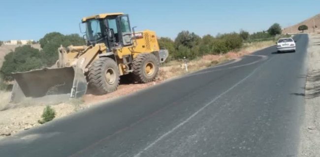 عملیات شانه‌سازی و رفع افتادگی محور فرعی آبسرد–کیلان اجرا شد