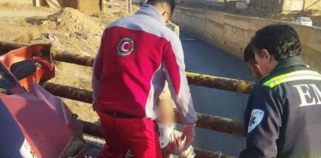 امدادرسانی به ۵ مصدوم حادثه محور هراز