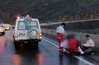واژگونی خودروی ساندرو در محور هراز/ انتقال یک مصدوم به مرکز درمانی
