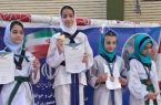 درخشش دختران آکادمی تکواندو امیران از دماوند و رودهن در مسابقات قهرمانی آزاد باشگاه‌های استان تهران