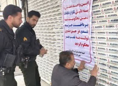 تشدید بازرسی‌های مشترک از واحدهای صنفی در رودهن و مهرآباد/ یک واحد صنفی سوپر مارکت به دلیل تخلفات متعدد پلمب شد