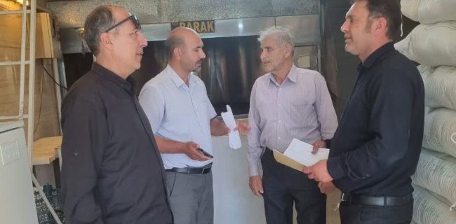 نظارت ویژه بر نانواییهای بخش مرکزی دماوند در آستانه مراسم تشییع امام شهید نظارت ویژه بر نانواییهای بخش مرکزی دماوند در آستانه مراسم تشییع امام شهید