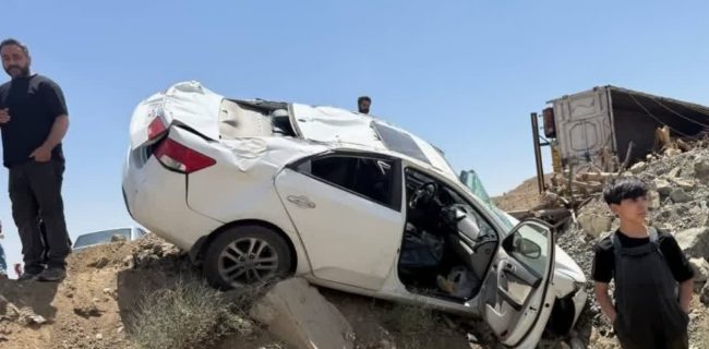 نقص فنی ترمز کامیونت در کمربندی جنوبی رودهن حادثهساز شد نقص فنی ترمز کامیونت در کمربندی جنوبی رودهن حادثهساز شد