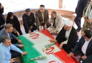 به مناسبت هفته دفاع مقدس؛ گلزار شهدای گمنام مسجد جامع دماوند گلباران شد