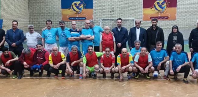 مراسم افتتاحیه مسابقات چهارجانبه فوتسال شهدای انقلاب در شهرستان دماوند