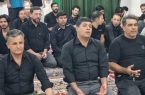 عزاداری جوانان هیئت پنج تن آل عبای شهر رودهن در شب هفتم از ماه محرم