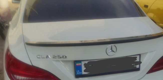 توقیف خودروی بنز فاقد مجوز قانونی به ارزش ۸۰ میلیارد ریال در شهرستان دماوند