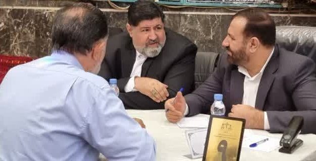 دیدار مردمی معاون اول قوه قضاییه و هیئت عالی قضایی استان تهران در دماوند