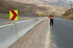۷۰۰ متر حفاظ بتنی در نقاط پرتگاهی بزرگراه دماوند ـ فیروزکوه نصب شد ۷۰۰ متر حفاظ بتنی در نقاط پرتگاهی بزرگراه دماوند ـ فیروزکوه نصب شد