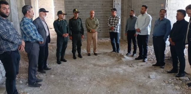 بازدید معاون هماهنگ‌کننده انتظامی استان تهران از روند احداث پاسگاه جابان در دماوند