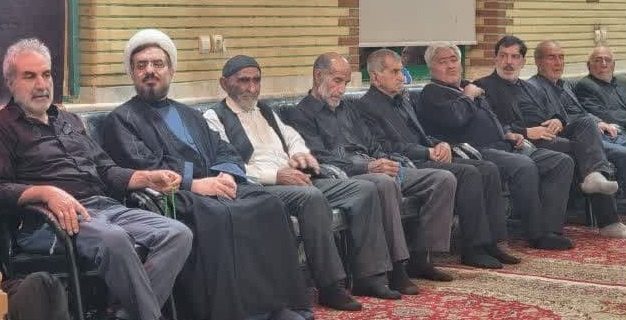 عزاداری شب ششم از ماه محرم در روستای دهنار شهرستان دماوند