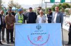 بازدید فرماندار دماوند از مسابقات لیگ برتر دوچرخه‌سواری کشور در شهر آبسرد