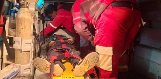 تصادف پژو پارس با عابر پیاده در جاده مشاء دماوند یک مصدوم برجای گذاشت