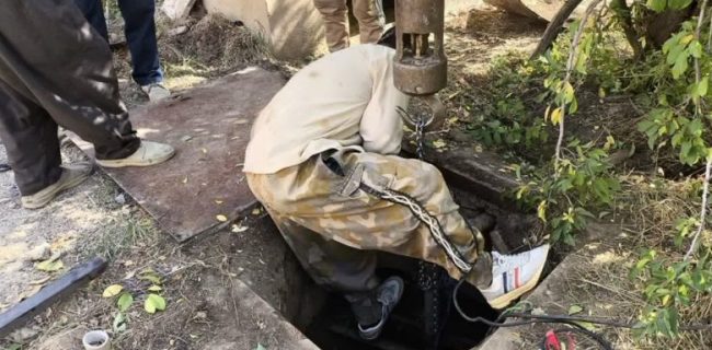 پر کردن ۷ حلقه چاه غیرمجاز در مناطق آبسرد و احمدآباد دماوند