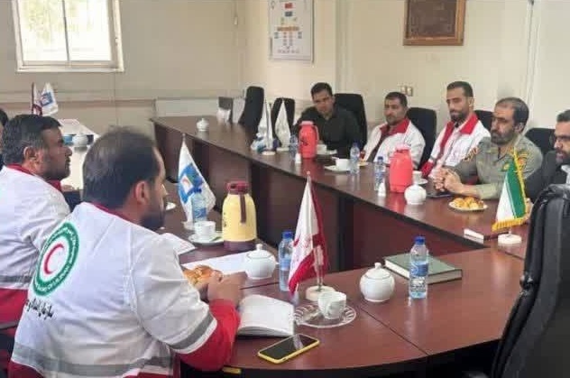 برگزاری جلسه شورای اجرایی جمعیت هلال احمر دماوند
