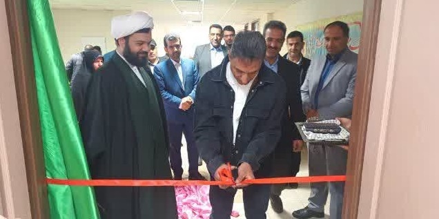 افتتاحیه خانه ورزش آموزشگاه‌ شهید شیخ فضل الله نوری شهر آبسرد