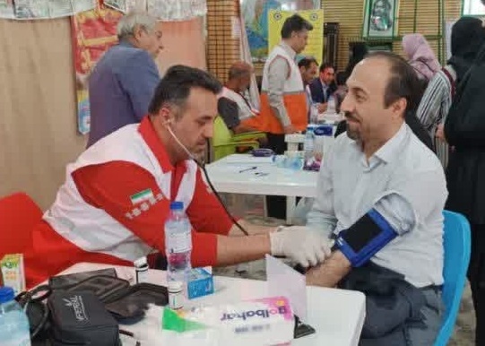 برگزاری اردوی جهادی و میز خدمت در مناطق کمتر برخوردار شهرستان دماوند