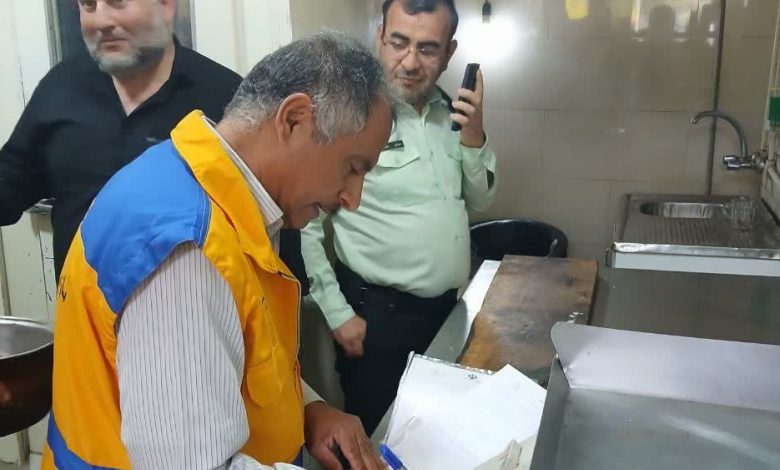 پلمب واحد عرضه با تخلف بهداشتی کشتار غیرمجاز دام در منطقه آبعلی