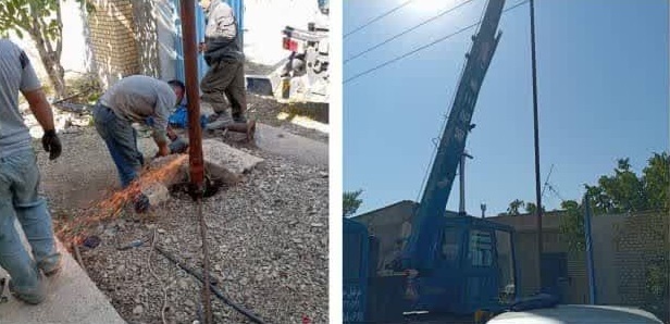 بازگشت چاه آب شرب روستای لومان دماوند به مدار بهره‌برداری