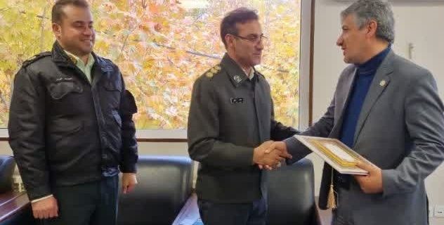 دیدار فرمانده انتظامی شهرستان دماوند با رضایی‌مهر/ تقدیر از همکاری‌های شهرداری دماوند در هفته فراجا