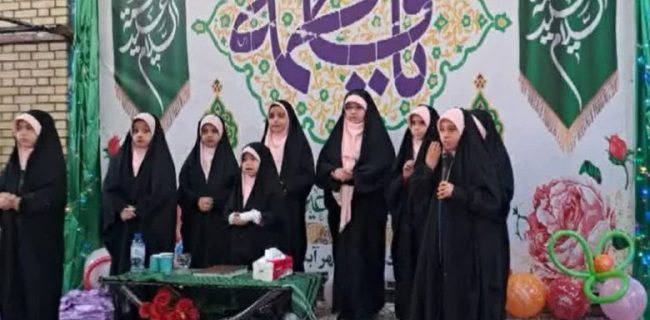 جشن ولادت حضرت زهرا(س) در شهر آبسرد