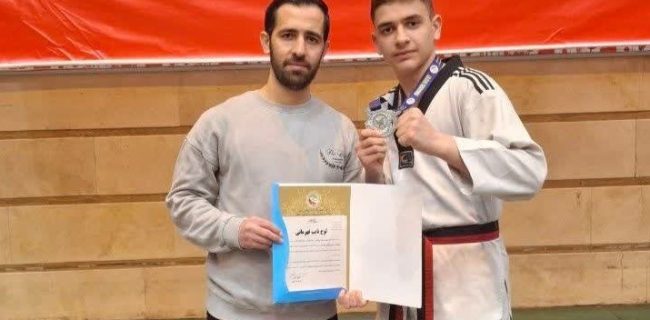 تکواندوکار شهرستان دماوند نائب قهرمان المپیک جهانی دانش آموزان در کشور صربستان شد