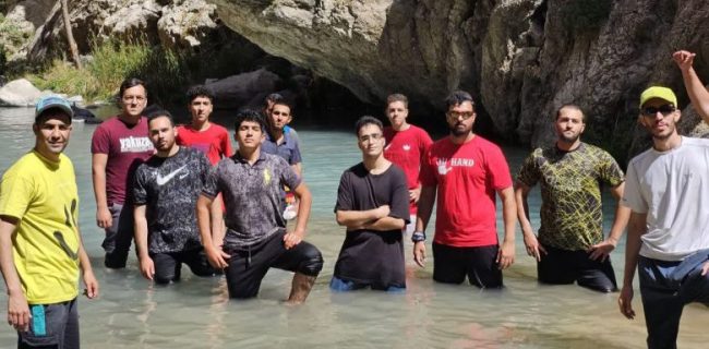 اردو تفریحی یک روزه در محل دره زمان پلور با حضور ۲۰ نفر از امدادگران و نجاتگران دماوند