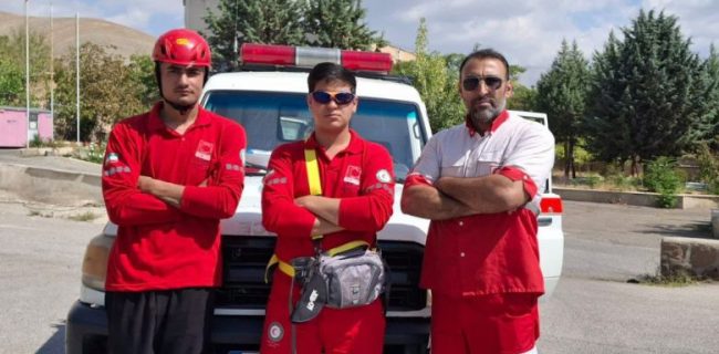 آغاز عملیات جستجو در پی مفقودی کوهنورد ۶۰ ساله در رشته کوه ماز/ تیم ارزیاب جمعیت هلال احمر دماوند به محل حادثه اعزام شد