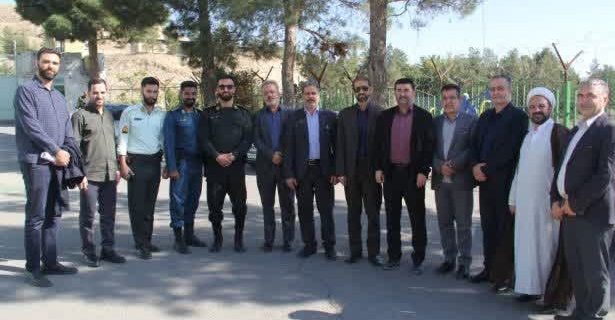 دیدار مسئولان با فرمانده و عوامل کلانتری شهر کیلان به مناسبت هفته نیروی انتظامی