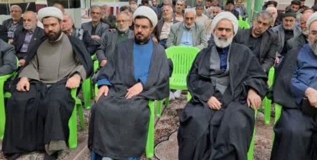 مراسم بزرگداشت آیت الله شهید سید حسن نصرالله و یاران باوفایشان در مصلی نماز جمعه آبسرد