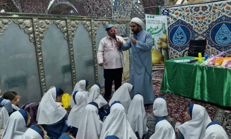 اجتماع دختران فاطمی در آستان مقدس امامزاده هاشم(ع) شهرستان دماوند