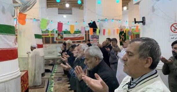 برگزاری جشن نیمه شعبان در مسجد جامع شهر کیلان