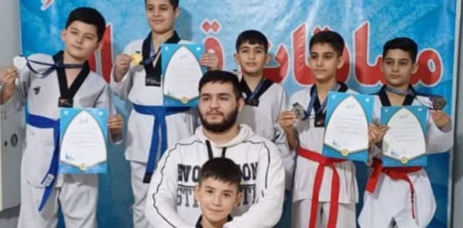 کسب ۵ مدال رنگارنگ توسط تکواندوکاران آکادمی امیران از شهرستان دماوند در مسابقات آزاد باشگاه‌های استان تهران به میزبانی حوزه جنوب غرب