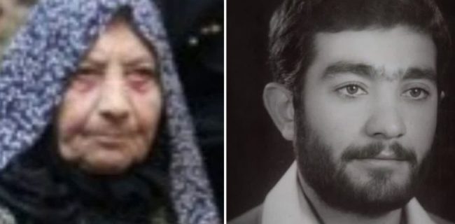 مادر مکرمه شهید والامقام محمد غفور محسنی از خانواده شهدای دماوند آسمانی شد