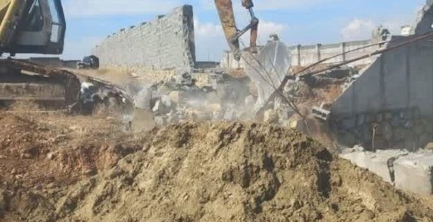 مقابله با ساخت‌وسازهای غیرمجاز در اراضی کشاورزی شهرستان دماوند/ قلع و قمع ۳۴ فقره ساخت‌وساز غیرمجاز در منطقه گندک