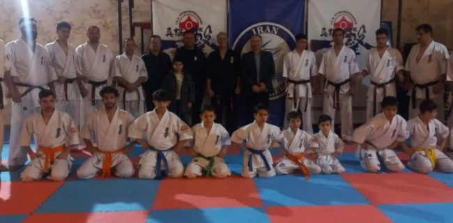 برگزاری مسابقات کاراته به مناسبت دهه فجر در کیلان