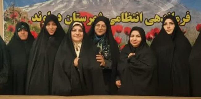 تقدیر از بانوان کادر شاغل نیروی انتظامی شهرستان دماوند به مناسبت گرامیداشت هفته فراجا