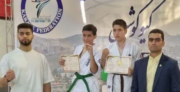 کسب ۱۲ مدال رنگین تیم هیئت کاراته بخش رودهن در سومین دوره مسابقات قهرمانی کشور نونهالان پسران سبک کیوکوشین KWF کسب ۱۲ مدال رنگین تیم هیئت کاراته بخش رودهن در سومین دوره مسابقات قهرمانی کشور نونهالان پسران سبک کیوکوشین KWF