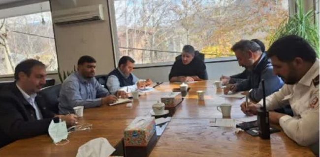 نشست ستاد مدیریت بحران شهرداری دماوند به منظور آمادگی فصل زمستان