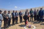 مراسم کلنگ زنی مجموعه ورزشی شهر آبسرد به مناسبت هفته دولت
