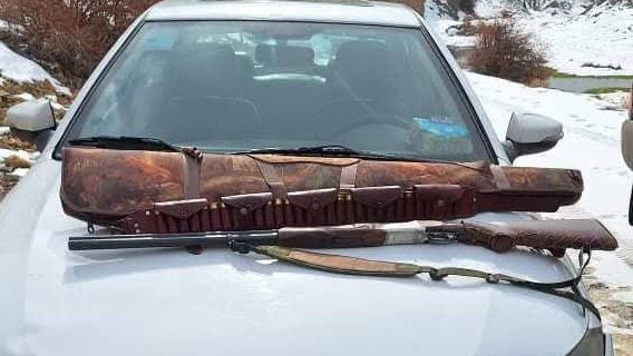دستگیری ۲ شکارچی غیرمجاز قبل از اقدام به شکار و کشف سلاح شکاری توسط پاسگاه محیط‌بانی رودافشان شهرستان دماوند